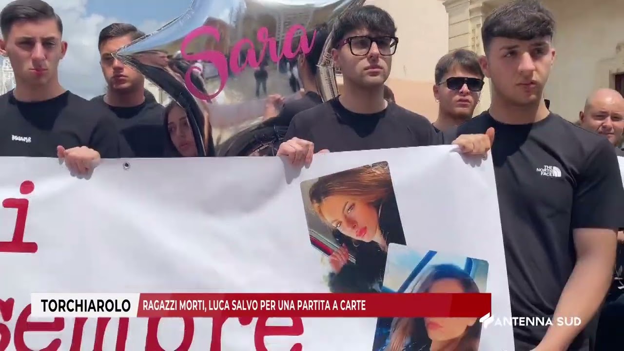 07 MAGGIO 2025   TORCHIAROLO BR   RAGAZZI MORTI, LUCA SALVO PER UNA PARTITA A CARTE