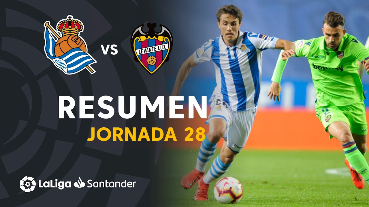 Resumen de Real Sociedad vs Levante UD (1-1) - YouTube