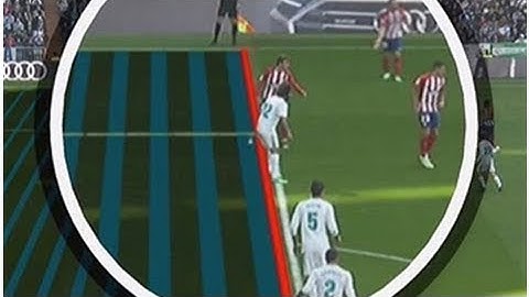 Con polémica: Atlético Madrid empató el partido con un gol en fuera de juego al Real Madrid en el...