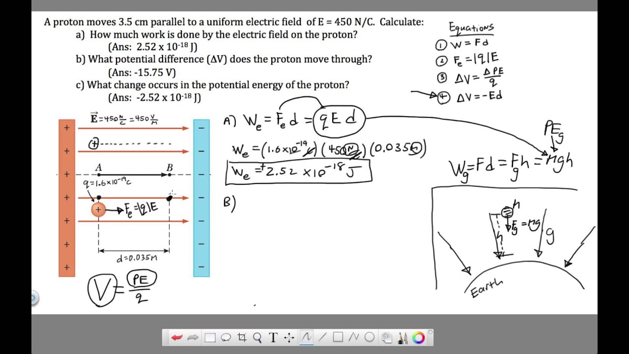 Ch 16 - Electrical Energy - Problem # 1 - YouTube