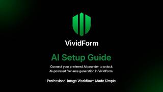 AI Setup Guide | Connect OpenAI to VividForm