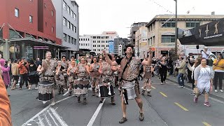 BAY BATUCADA 2021 Cuba Dupa The parade in Wellington New Zealand Pt1