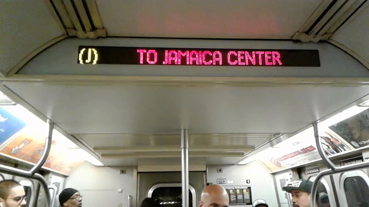 R143 (J) Train Announcements With Canal Street (W) Train Transfer