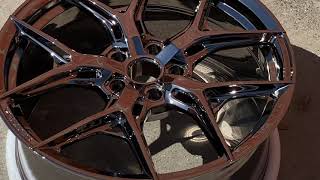 BLACK CHROME VOSSEN HF-5 - CORVETTE C8- WHEEL DESIGNERS™
