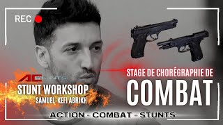 STUNT & FIGHT WORKSHOP APRIL 2023 - CQC GUN DISARMING - AC STUNTS @samuel_kefi_abrikh​