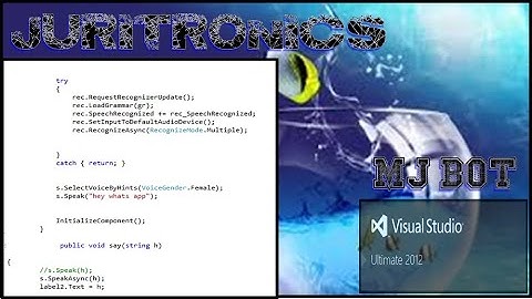 How to make Artificial intelligent robot using VB Net(official juritronics)