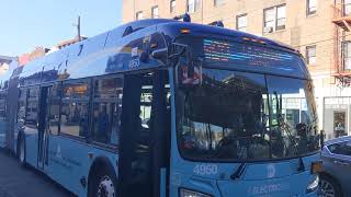 2019 XE60 on LaGuardia Airport bound M60 SBS departing Astoria Blvd and 31 St