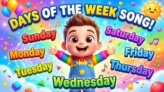 Days Of The Week Song Kids Melody Garden