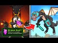 Dragon Survival...Heart of a DRAGON Transformation! (Minecraft)