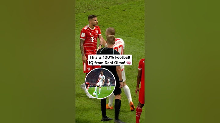 What a genius you are, Dani Olmo 🤯