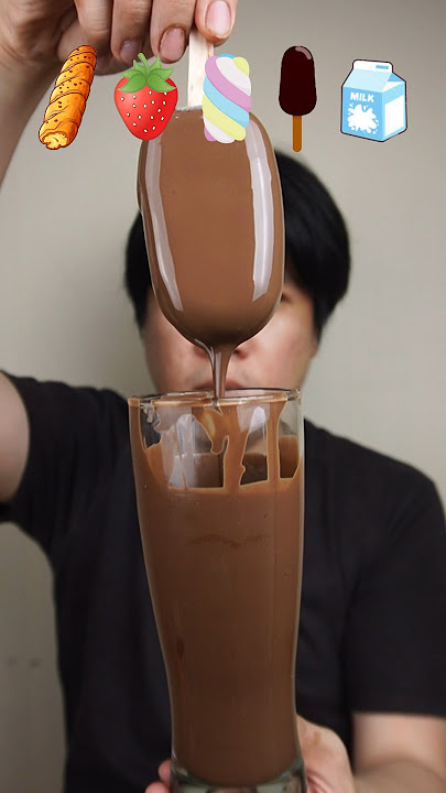 MAKAN APAPUN PAKE COKLAT SESUAI EMOJI #asmr #mukbang