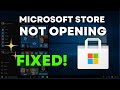 How to Fix Microsoft Store Not Opening on Windows 10/ 11
