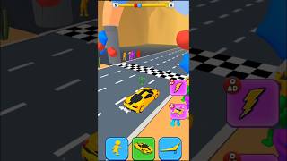 Shape Evolution Race And Run Level 5#gaming #runner #shortsfeed