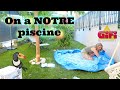 Vlog  piscine intex de chez gifi 