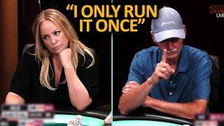 Bill Klein WARNS her but She Has ACES @HustlerCasinoLive