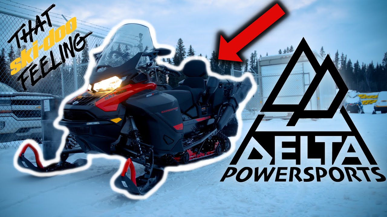 2021 Ski-Doo Expedition SE 600R e-tec with Linq Accessories (Full Walk Around and Test Drive)
