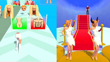 Build a Queen Run Level Up Gameplay ASMR Walkthrough Android and IOS Episode 1