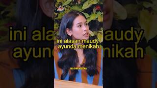 The Reason Maudy Ayunda Got Married
