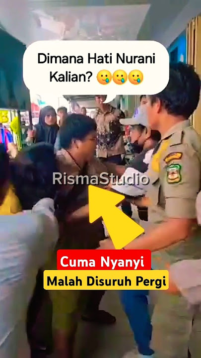 Pengamen Tunanetra Ini Ditertibkan Petugas‼️️