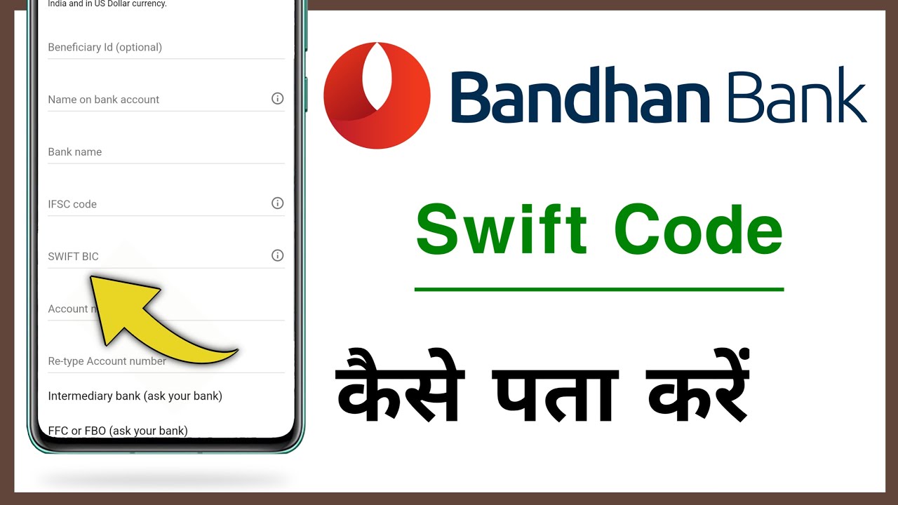 Detailed Bandhan Bank Swift Code Picture for Mobile Detailed Bandhan Bank Swift Code Picture for Mobile