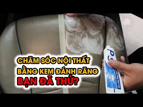 Video CHĂM SÓC XE HƠI BẰNG KEM ĐÁNH RĂNG - Chăm Sóc Xe 5S - youtube