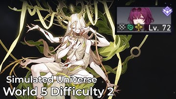 Honkai: Star Rail - Simulated Universe World 5 Difficulty 2 Ez Clear With Abundance Path