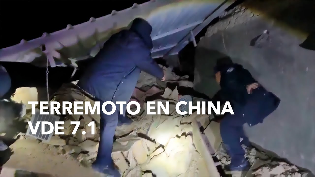 Terremoto en China de 7.1 YouTube