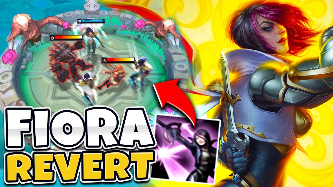 Fiora, but I got her pre-rework ultimate in 2v2v2v2 (INSTANT 4X VITALS ...