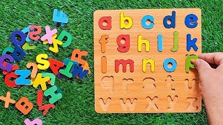 Desafío de rompecabezas del abecedario ABC 🧩 | Aprende de la A a la Z con letras coloridas | PART...