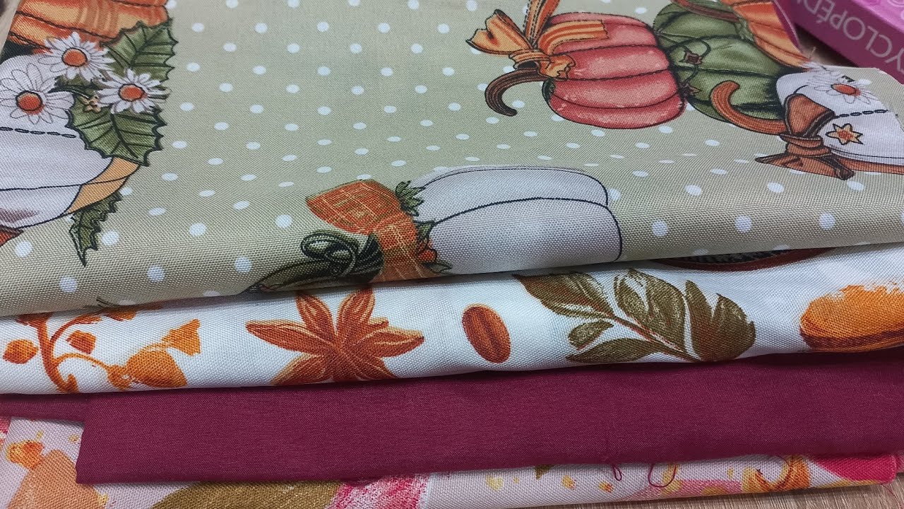 #مشروع_رمضان_2026_خياطة  ثلاث مآزر من متر قماش مطبخ مع التكلفة و سعر اليع