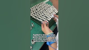 One electronic key manages 10,000 locks! # Passive Cam Lock #Smart Security #passivelock #smartlock