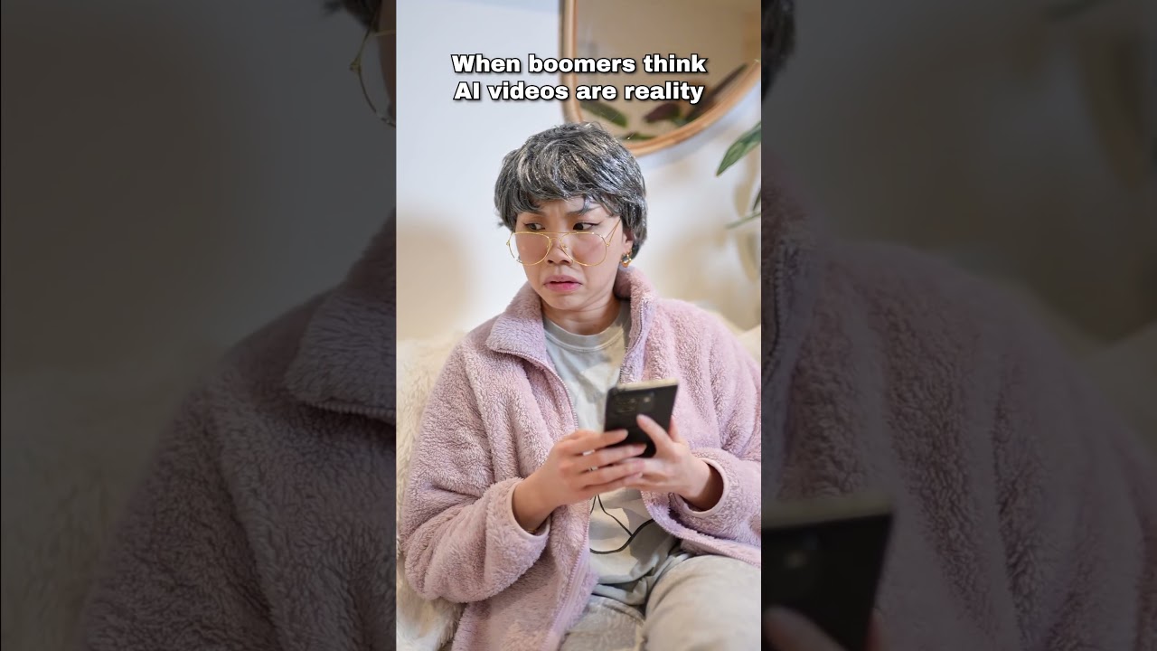 Grandma Can't Tell What Is Real Anymore