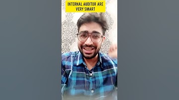 Why Internal auditor are smarter than Statutory auditor 🤔 #caarticleship #caarticles #cacourse