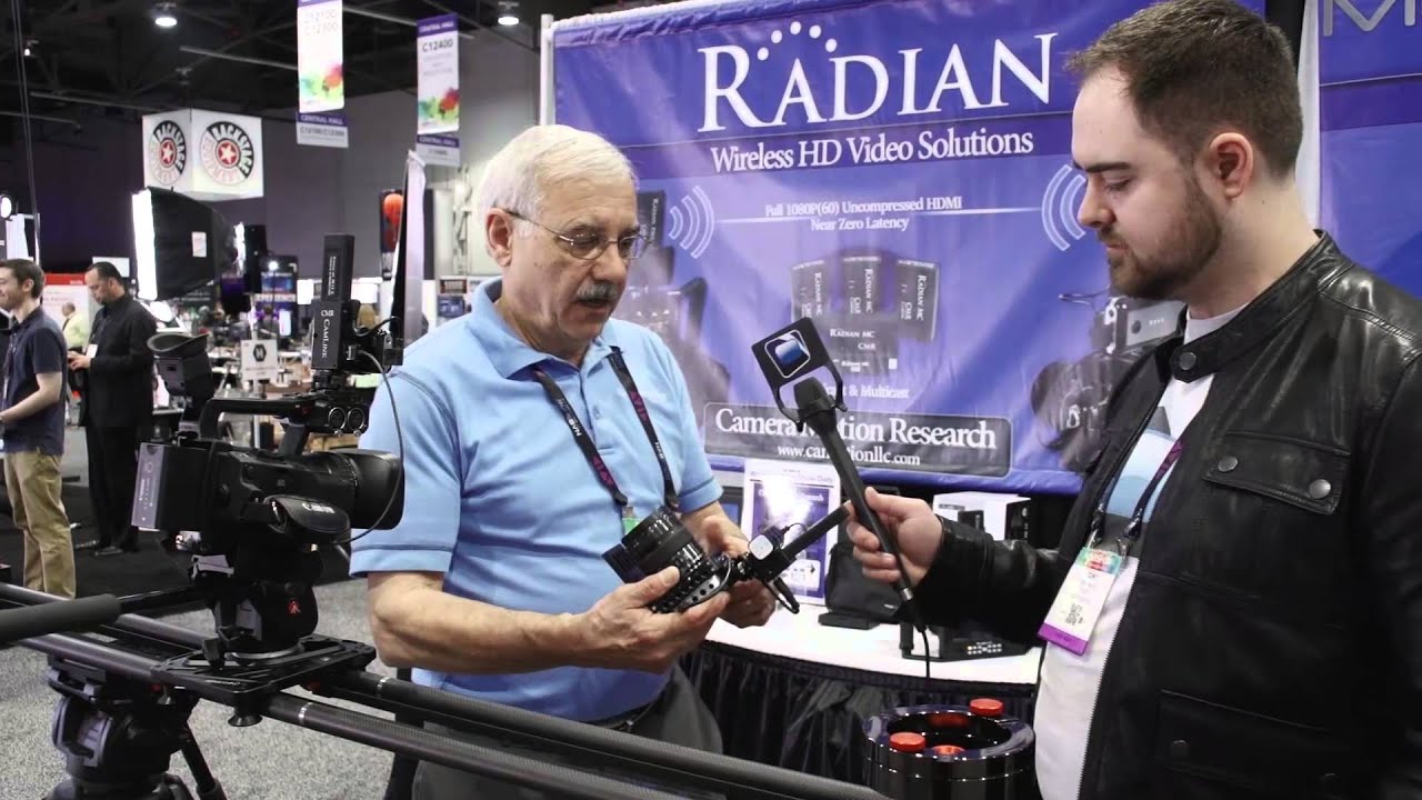 NAB 2014: Camera Motion Research Shark Slider & Radian Wireless HDMI