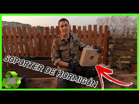 CREA Tus Soportes de Hormigón para VALLAS por muy poco DINERO