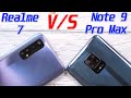 Realme 7 vs Redmi Note 9 Pro Max FULL Comparison | Gaming | Camera Test | Speed Test | Pros and Cons