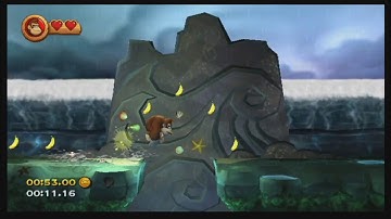 Donkey Kong Country Returns 2-7 Tidal Terror Time Trial