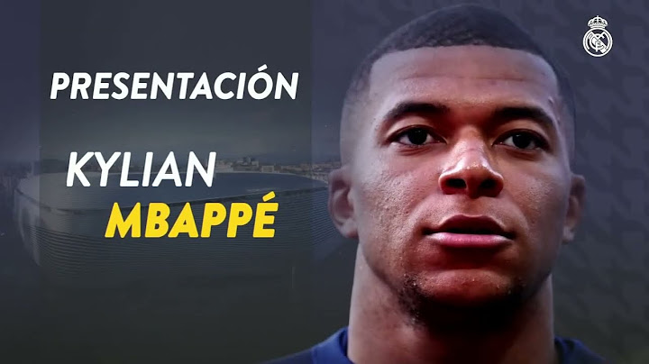 Presentación de Kylian Mbappé con el Real Madrid: "He cumplido un sueño de niño"
