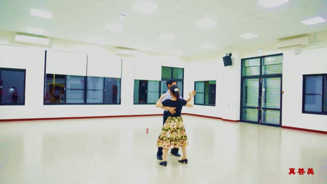 韻律人生-真善美傳統土風舞推廣社-僅供學員觀摩示範影片-示範舞曲:A014-韻律人生-示範老師:林顯堂先生、呂富美小姐 Jasmine International Folk Dance Club