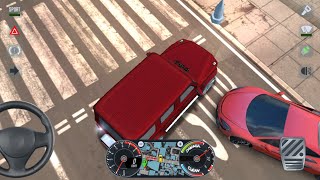CITY TAXI DRIVING CAR DRIVER CRAZY ACCIDENT TAXI SIM 2021 screenshot 5