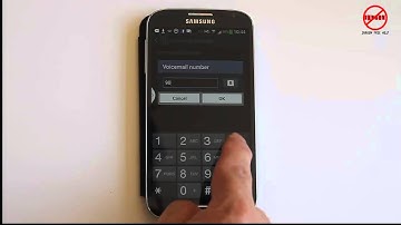 Setting Up to Dial Voicemail on Samsung Galaxy S4