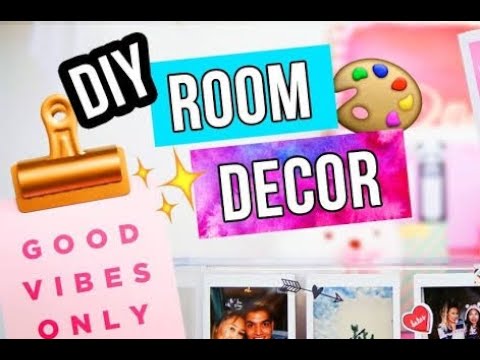 Colorful... DIY Room Decor || DIY Paper Craft Projects | DIY room decor ...