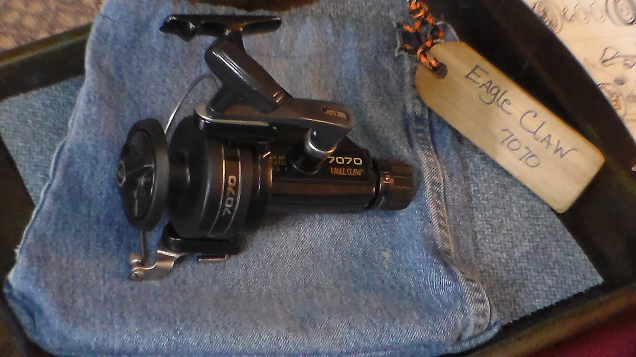 YoungMartin'sReels - Eagle Claw 7070 Spinning Reel Servicing 