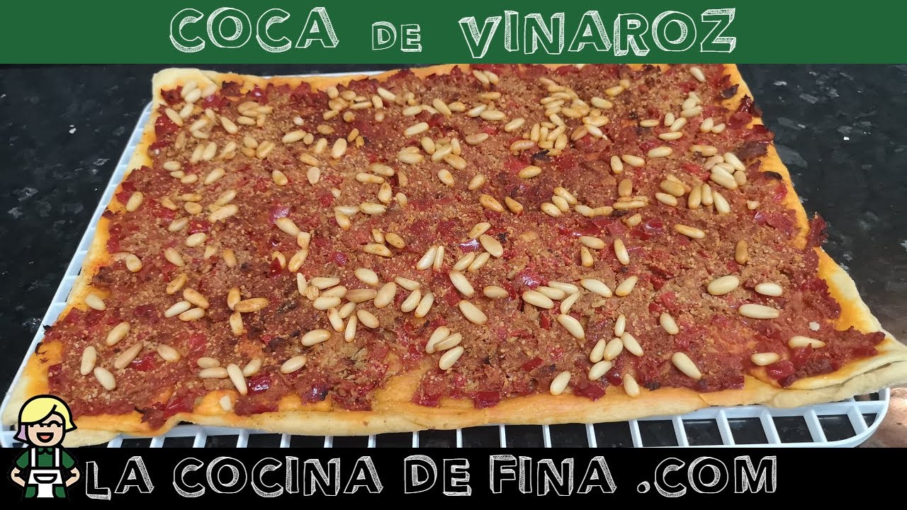 COCA DE ATÚN DE VINAROZ ( LA COCINA DE FINA .COM - PLATO 57 )