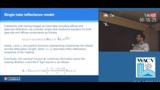 Unifying Diffuse and Specular Reflections: Photometric Stereo Problem