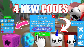 Mining Simulator 4 New Codes | 4th of July Update (Roblox)