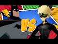 Batman vs Cat Noir BATALLA DE HABILIDADES