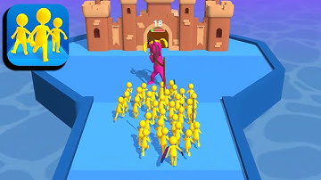 Join Clash 3D Level 45 Game Walkthrough HACKER vs NOOB vs PRO  Android IOS Games