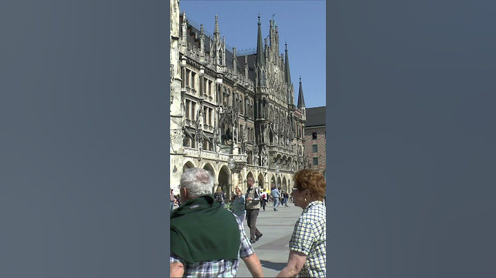 Munich  Marienplatz  Altes Rathaus and Neues Rathaus  #shorts
