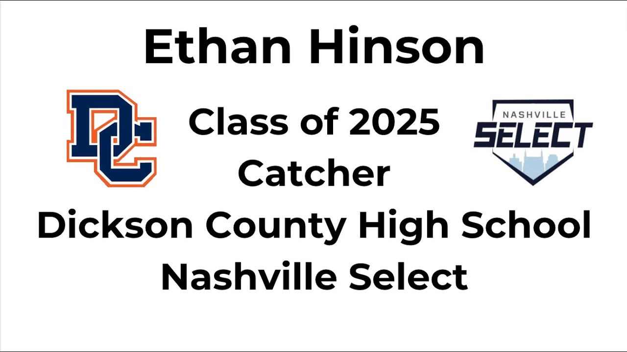 Ethan Hinson (C) Class of 2025 College Recruiting Video